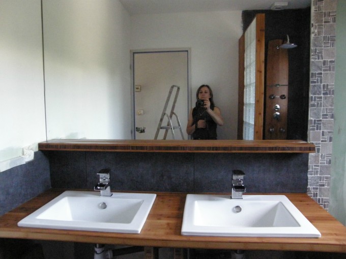 installation de lavabos, douche,wc